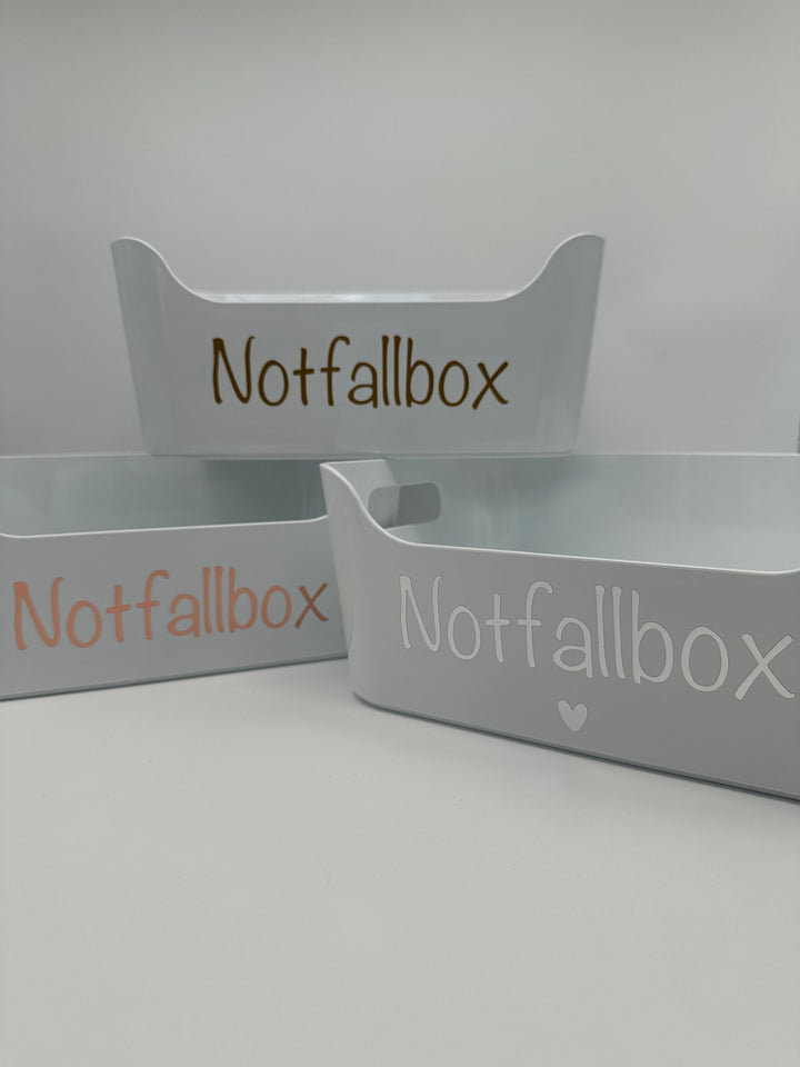 Notfallbox Aufkleber Hochzeit