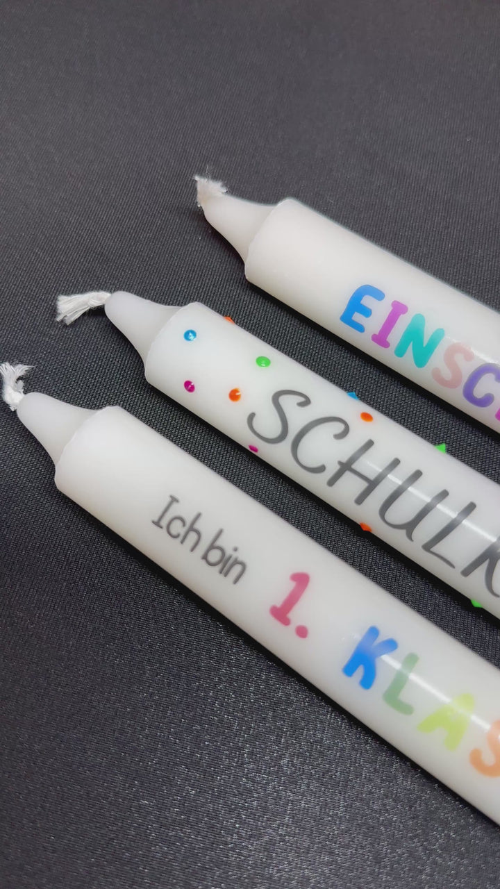 Einschulungs-Kerze “Schulkind”