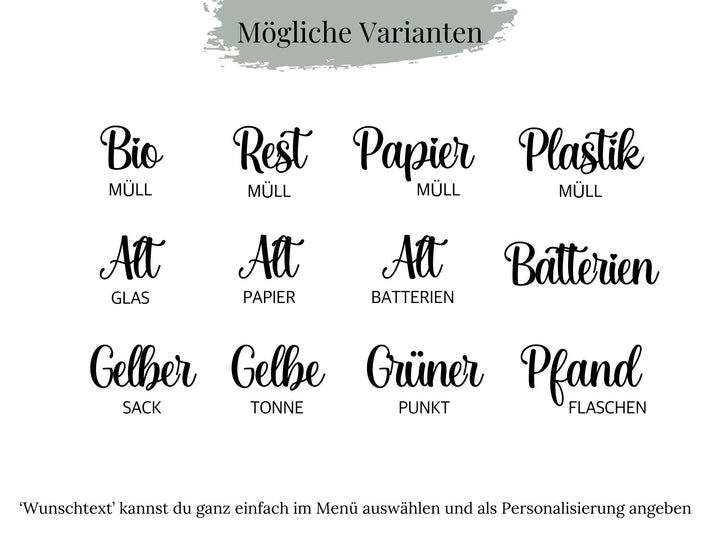 verschiedene aufkleber als beispiel bilder 
